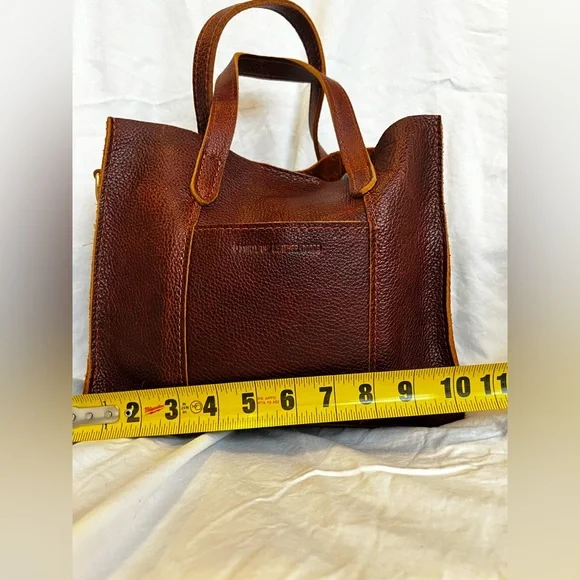 Portland Leather Goods Lola Crossbody Tote - Nutmeg - Picture 7 of 9